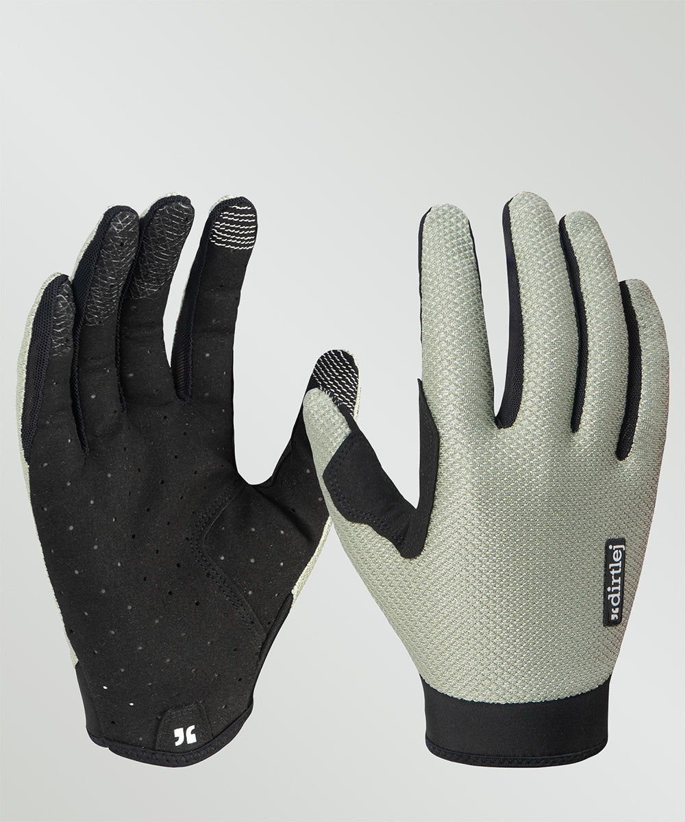 mtb gloves light moss