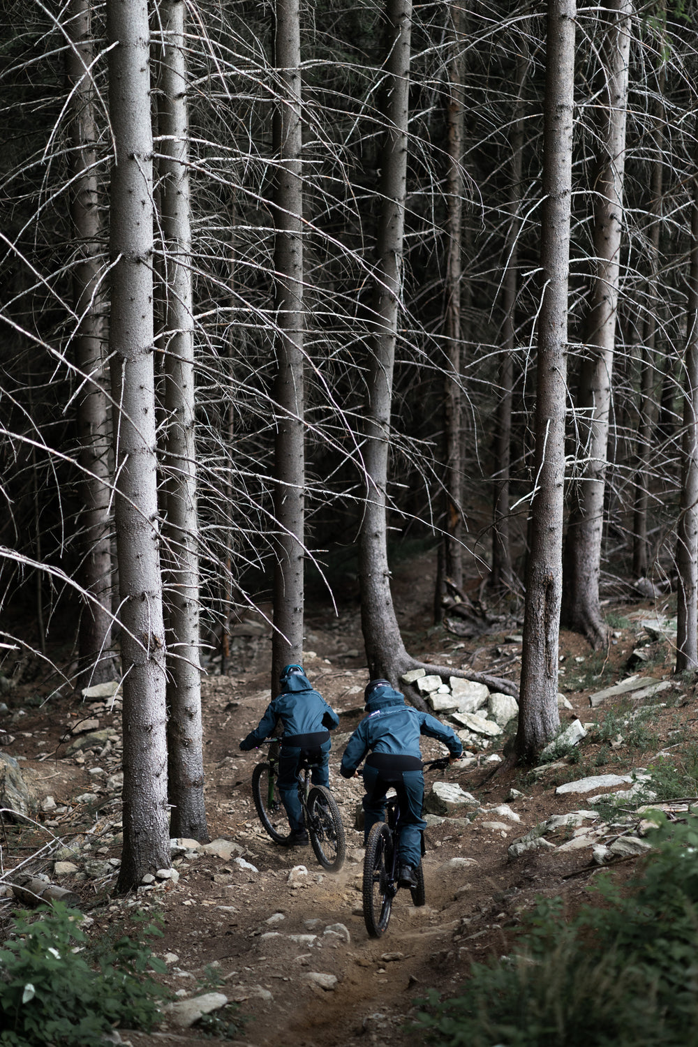 dirtlej dirtsuit core edition steel blue/orange