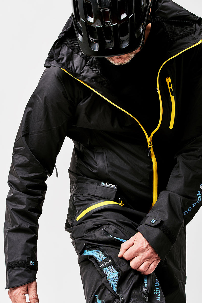 dirtlej dirtsuit pro edition black/yellow